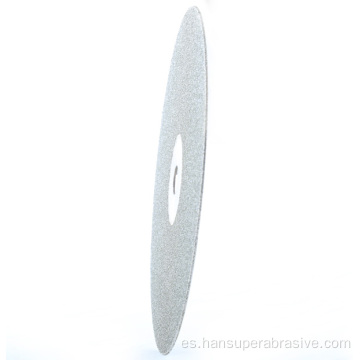 Disco magnético de porcelana de cerámica de vidrio lapidario de 18 pulgadas de diamante